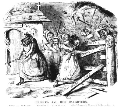 Rebecca and her Daughters by John Leech